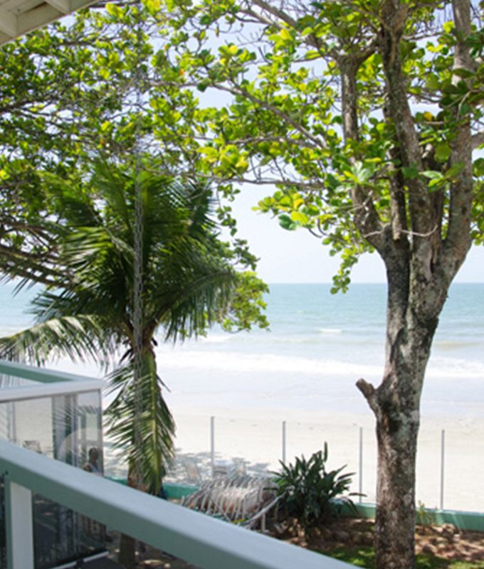 Quarto frente mar com hidromassagem
